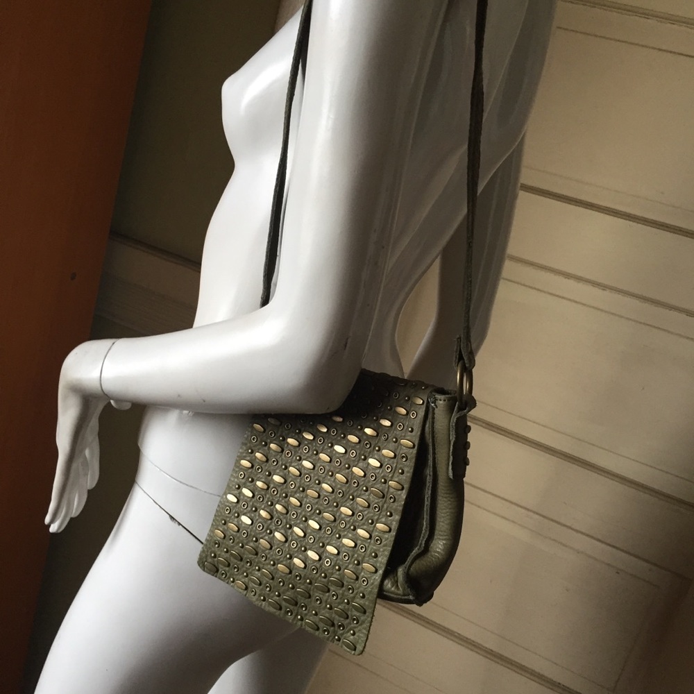 Revel NY leather and studs